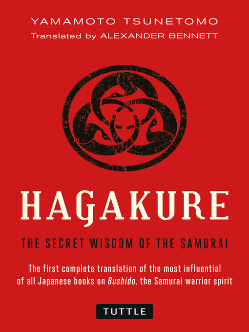Title details for Hagakure by Yamamoto Tsunetomo - Wait list